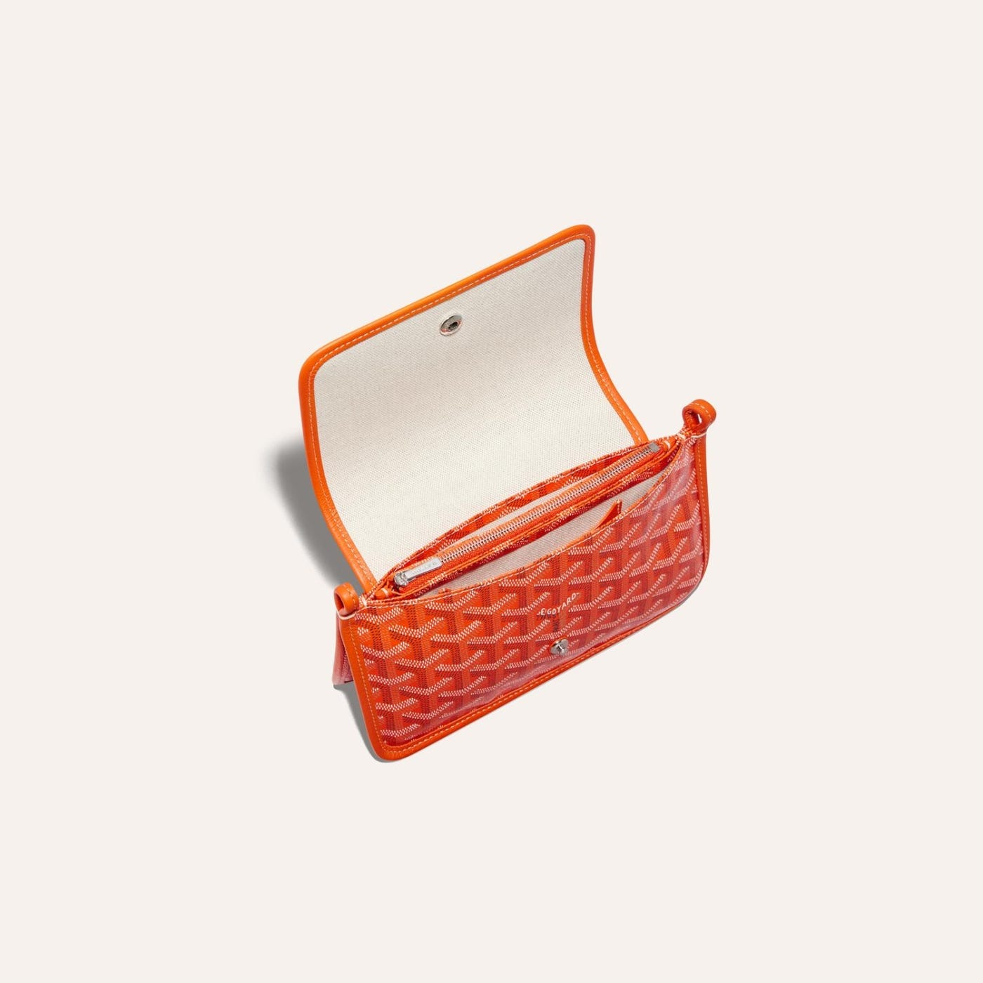 Goyard Plumet Pocket Wallet Orange - Image 4